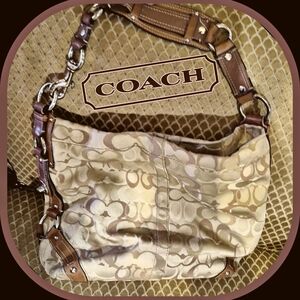 Coach Tan Shoulder Bag